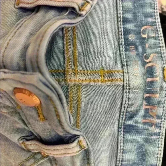 G- Sculpt by Giullana 10 Straight Laguna Wash Jeans Size 6 - Picture 6 of 7
